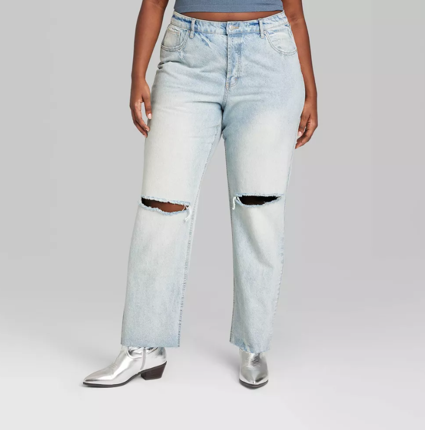 Jeans Curvy Straight Talla 22