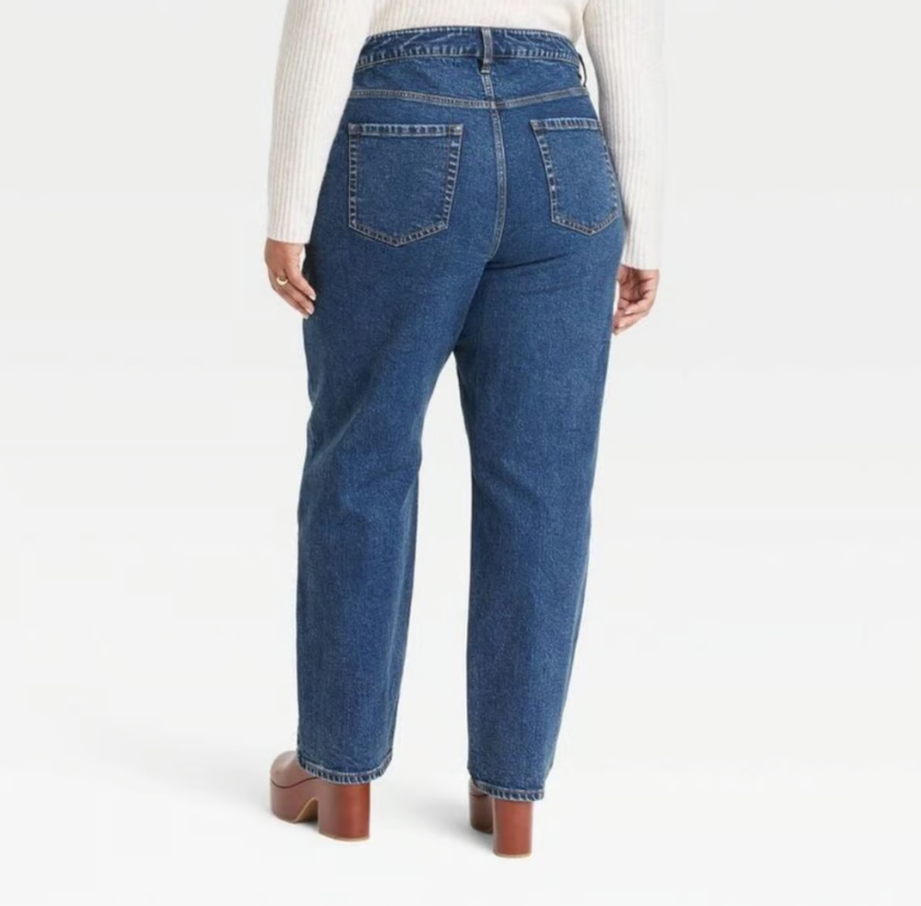 High rise 90s Straight Jeans talla 16 Ava & Viv