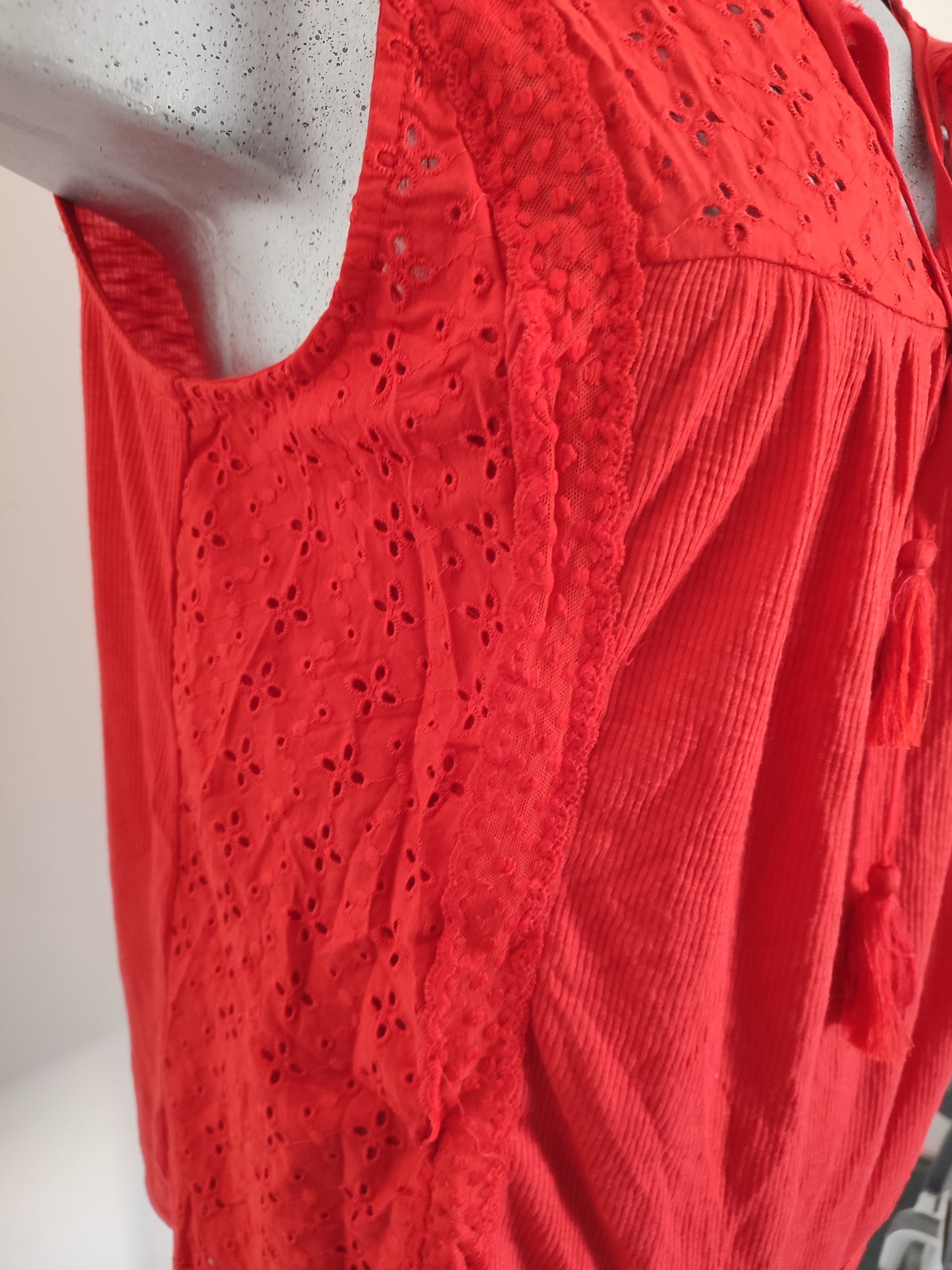 Blusa Roja XXL Knox Rose