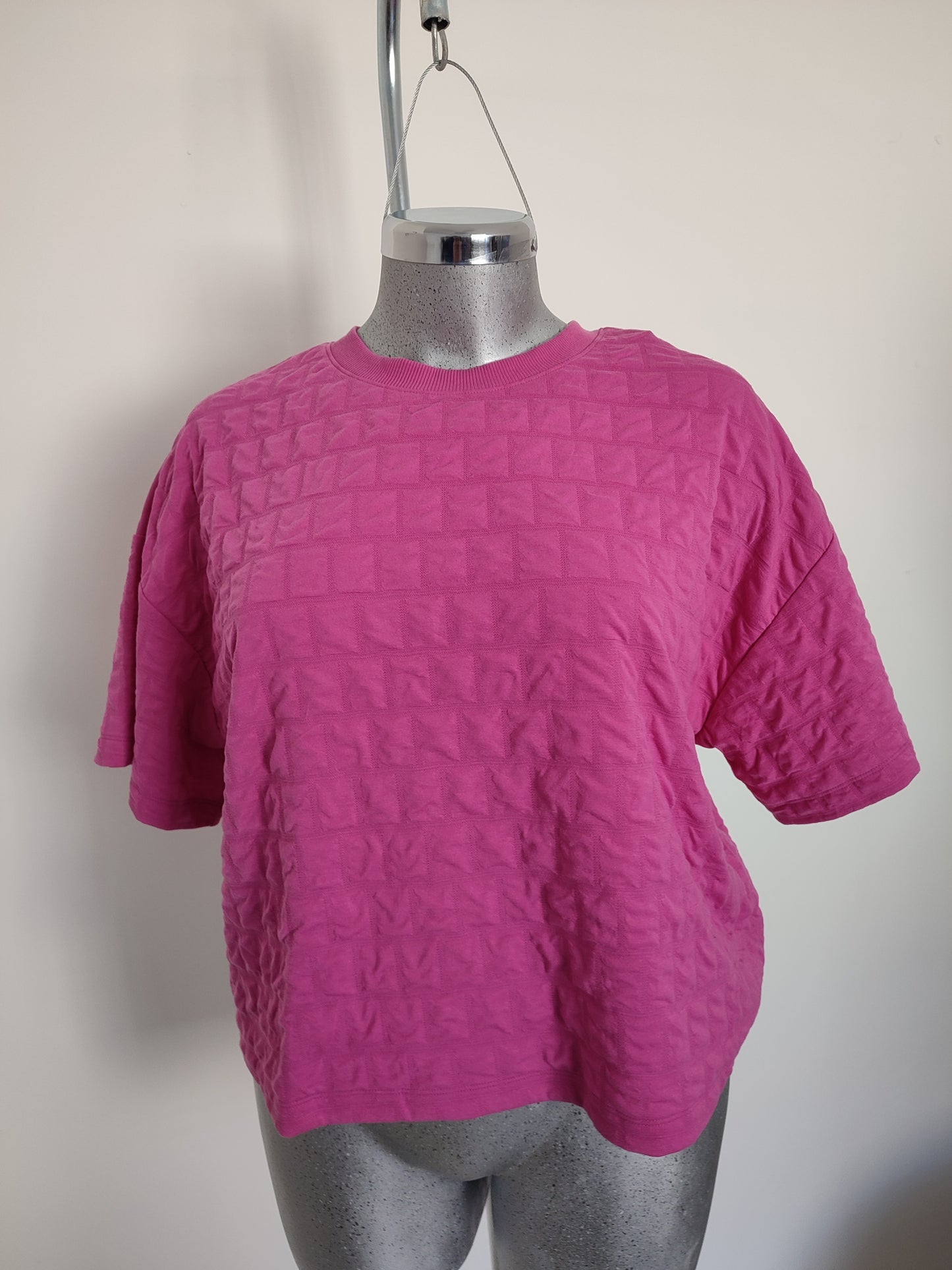 Blusa rosa con textura XXL A New Day