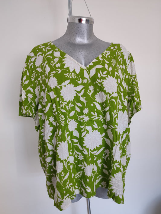 Blusa Verde Ava & Viv 3XL